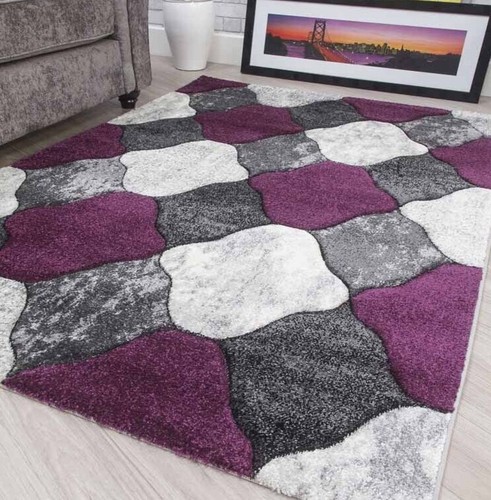 Modern rugs dark silver grey - dark,
