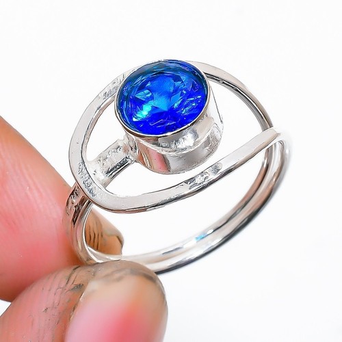 Blue tanzanite gemstone 925 - blue,