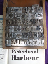 Letterpress Printing Adana 84pt BODONI BOLD Typefoundry Amsterdam SORTS ONLY 5Kg