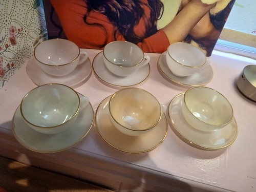 Set vintage opalescent - vintage,
