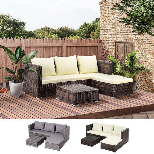 Rattan garden furniture sofa - rattan,