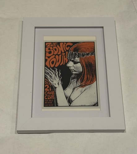 Sonic youth poster framed - youth,
