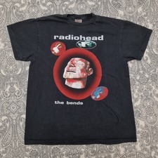 Radiohead Pablo Honey Vintage Band T-Shirt The Bends Size Large  Graphic Print 