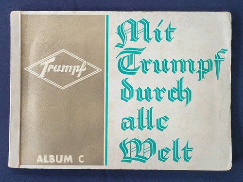 1930s trumpf chocolate - trumpf, "mit