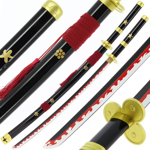 Bamboo wood sword one piece - wood,