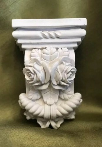 Plaster corbels pair - x2,