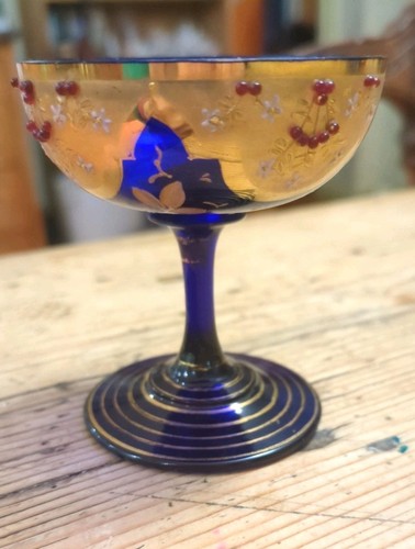 Antique bohemian moser - bohemian, glass