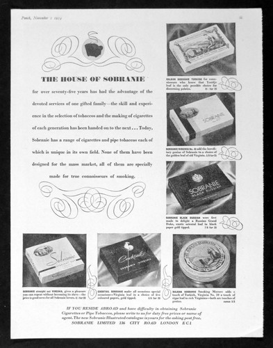 Sobranie 1954 cigarettes - sobranie,