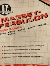 Massey Ferguson tractor workshop manuals