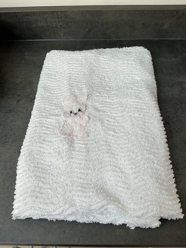 Vintage white candlewick cot - vintage,
