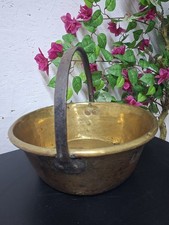 Antique Brass Jam Pan Bowl