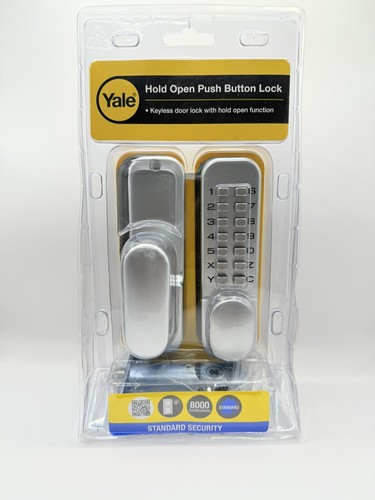Yale hold open push button - hold,