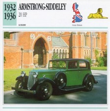 1932-1936 ARMSTRONG SIDDELEY