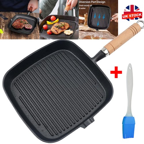 Cast iron griddle frying - cast,