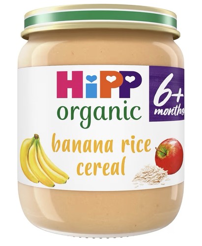 Hipp organic banana - rice, baby