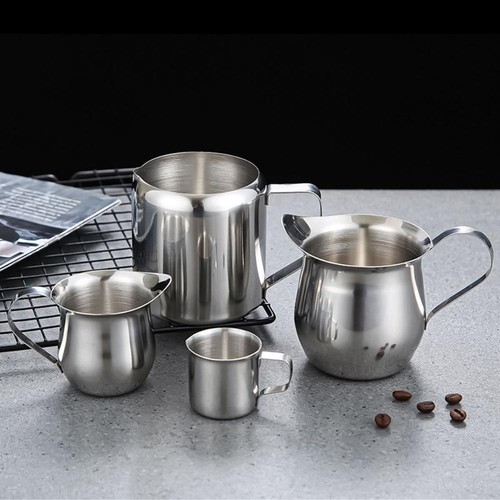 Stainless steel milk frothing - stainless,
