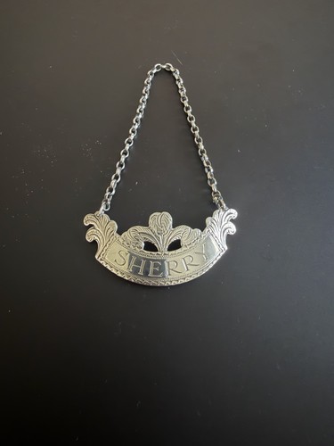 Vintage solid silver sherry - solid,