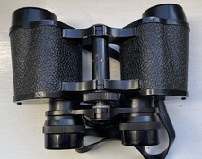 Astra De-Luxe 8x30 Binoculars Prismatic Coated with Case Black Made In Japan