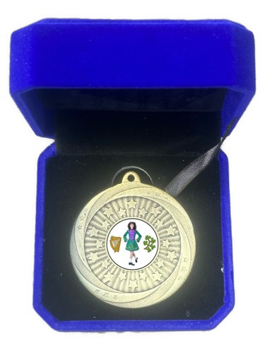 Irish dancer award - dancer, medal