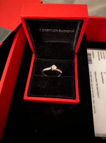 Forever diamond engagement - forever,