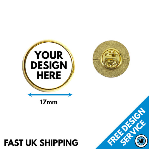 17mm custom lapel - pin, badges