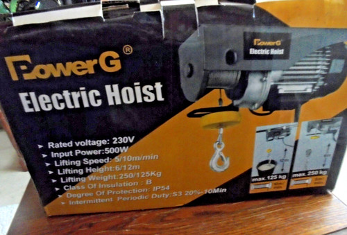250 powerg electric hoist - 250,