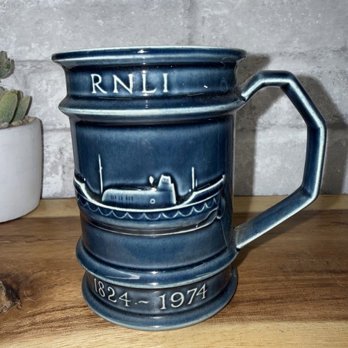 Holkham pottery blue rnli - blue,