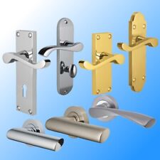 DOOR HANDLES SETS INTERIOR MODERN DOOR HANDLE PREMIUM MANY STYLES AND COLOURS