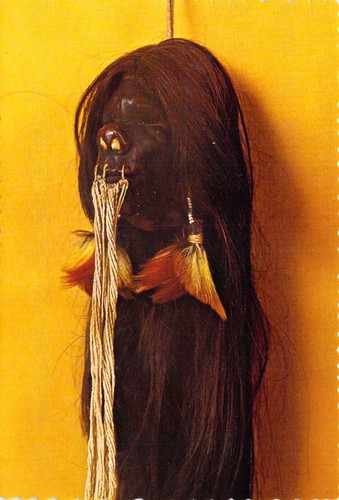 1973 shrunken head - shrunken,