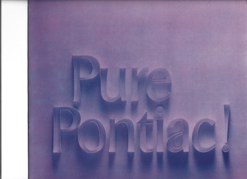 1971 pontiac sales brochure - pontiac,