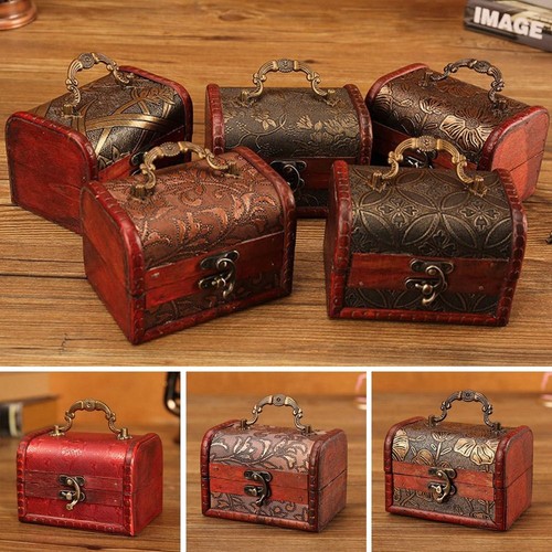 With handle wooden jewelry - with,