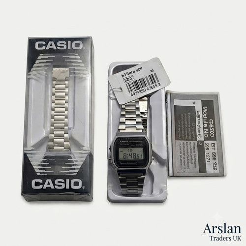 Casio silver a168 - a168, digital