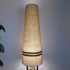 70cm TALL! West German Lampshade Retro Vintage 60s 70s Lamp fat lava Natural 