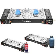 Portable Gas Stove Double