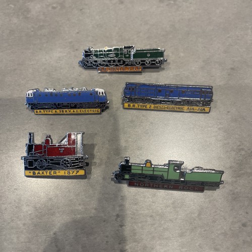 Railway themed badges enamel - railway,