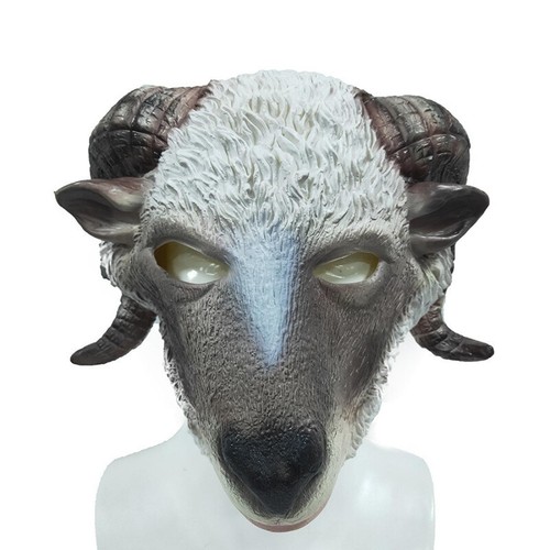 Creepy party sheep - creepy, mask