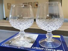 Lovely Boxed Set Of Vintage Cristal D'arques Chenonceaux Crystal Glasses