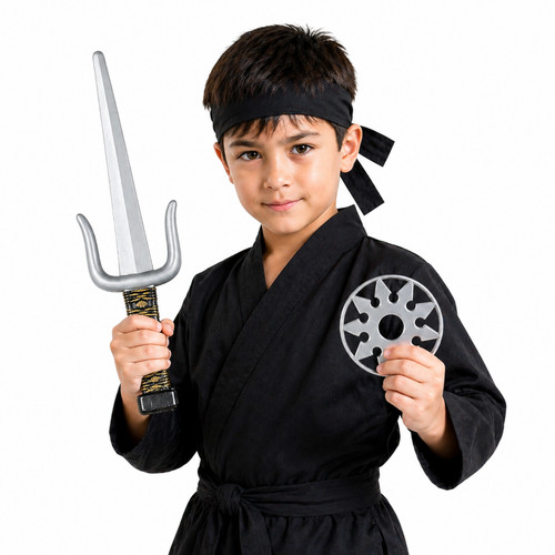 Ninja costume accessory set - ninja,