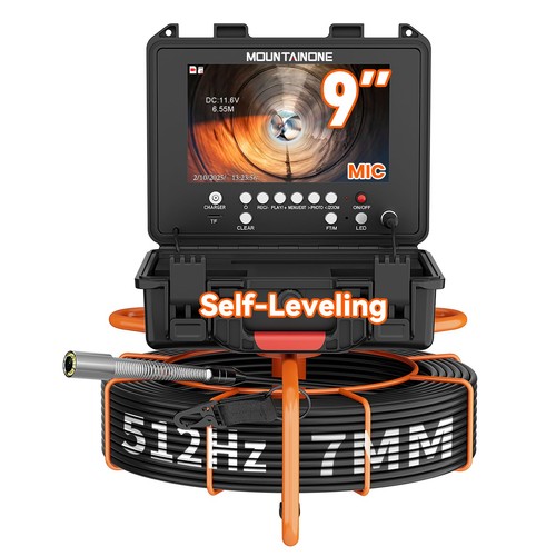 Sewer inspection camera with - inspection,
