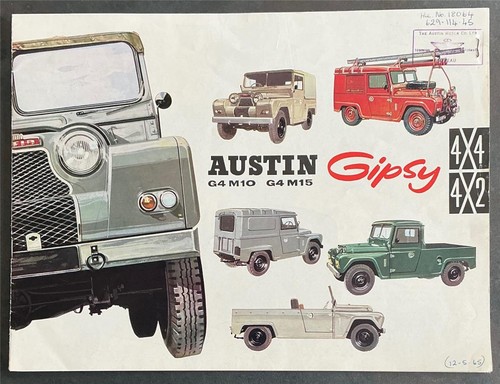 Austin gipsy m10 g4 m15 - m10,