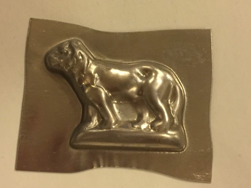 1960 vintage tiny lion - vintage,