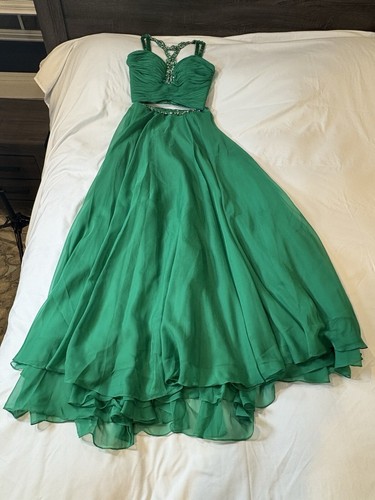 Nwt sherri hill green emerald - hill,