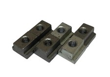 SILVER TEE NUTS FOR 3/8 SLOTS