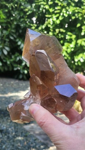 Smoky quartz - quartz,, tip