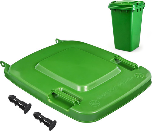 Green replacement wheelie - wheelie, bin