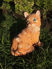 Latex Mould / Mold for a Cute Sitting Cat.
