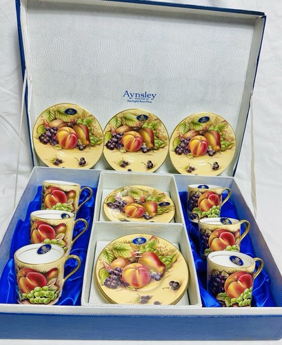 Aynsley orchard gold espresso - orchard,