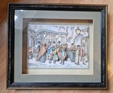 Vintage Anton Pieck 3D Shadow