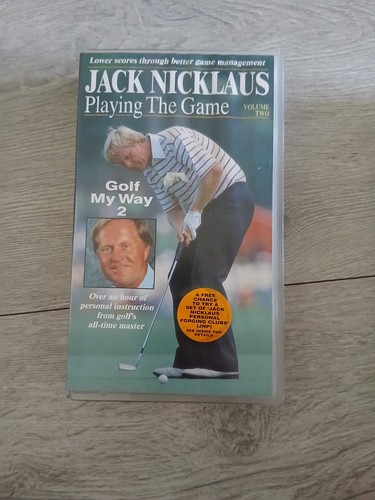 Vhs jack nicklaus playing the - vhs,