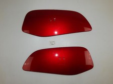 1998-02 HONDA NT650V NT 650V DEAUVILLE RIGHT/LEFT SIDE LUGAGGE COVERS PANEL RED